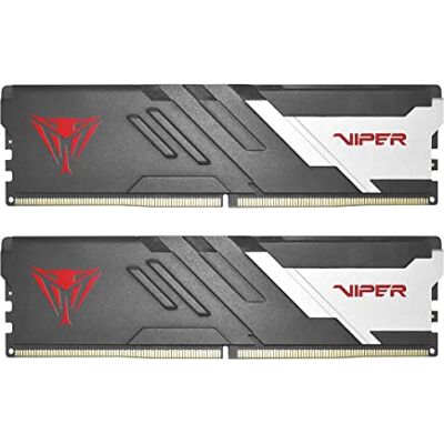 Patriot Memory Viper Venom Kit de memória de alto desempenho DDR5 RAM 16 GB (2 x 8 GB) 5600 MHz CL40 Patriot Memory Viper Venom Kit de memória de alto desempenho DDR5 RAM 16 GB (2 x 8 GB) 5600 MHz CL40
