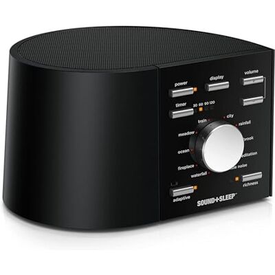 Adaptive Sound Technologies Sound+Sleep Global Edition Sleep Sound Machine - Máquina de sons para dormir Adaptive Sound Technologies Sound+Sleep Global Edition Sleep Sound Machine - Máquina de sons para dormir
