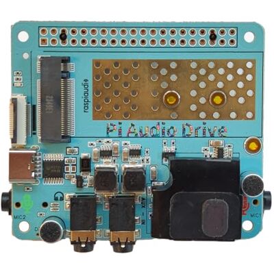 RASPIAUDIO Audio DAC Hat Sound Card (PI Audio Drive) for Raspberry PI4 All Models Pi Zero / Pi3 / Pi3B+ / Pi2 / Better Quality Than USB.. RASPIAUDIO Audio DAC Hat Sound Card (PI Audio Drive) for Raspberry PI4 All Models Pi Zero / Pi3 / Pi3B+ / Pi2 / Better Quality Than USB..