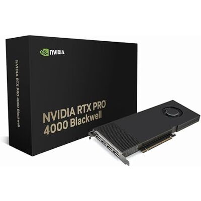 PNY Rtx Pro 4000 Blackwell Nvidia 24 Gb Gddr7 ( Nvidia Rtx Pro 4000 Blackwell Oem/small Box.) PNY Rtx Pro 4000 Blackwell Nvidia 24 Gb Gddr7 ( Nvidia Rtx Pro 4000 Blackwell Oem/small Box.)