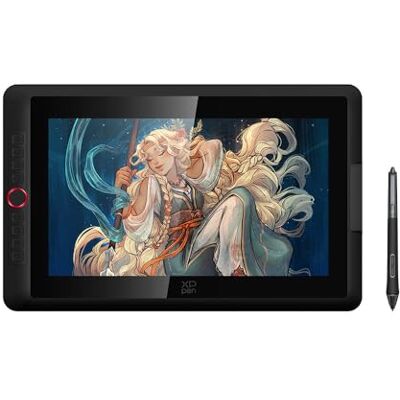XP-Pen XPPen Artist 15.6 Pro V2 Tablet gráfico com ecrã com X3 Pro chip inteligente 16 K níveis de pressão, tablet gráfico desenho digital com 8 teclas e 1 mostrador, ecrã 99% sRGB totalmente laminado Tableta Gráfica Dibujo Digital con X3 Pro Chip Intel XP-Pen XPPen Artist 15.6 Pro V2 Tablet gráfico com ecrã com X3 Pro chip inteligente 16 K níveis de pressão, tablet gráfico desenho digital com 8 teclas e 1 mostrador, ecrã 99% sRGB totalmente laminado Tableta Gráfica Dibujo Digital con X3 Pro Chip Intel