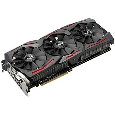 Asus GeForce GTX 1080 8 GB ROG Strix OC Edition placa gráfica strix-GTX1080-o8g-gaming Boost Clock 1835 MHz Asus GeForce GTX 1080 8 GB ROG Strix OC Edition placa gráfica strix-GTX1080-o8g-gaming Boost Clock 1835 MHz