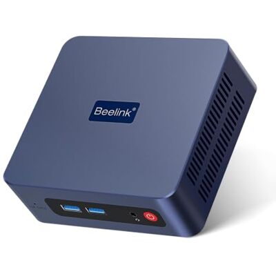 Beelink SER5 Mini PC, AMD Ryzen 5 5500U 6C/12T, até 4,0 GHz, 32 GB de RAM, 500 GB de SSD, Ecrã 4K a 60 Hz, Compatível com até 3 Ecrãs (HDMI/DP/Tipo C), BT5.2, Wi-Fi 6, LAN 2,5 G 16GB DDR4 256GB M.2 NVMe SSD, 4K Dual Display HDMI, WiFi5/BT5.0/1000M LAN, Beelink SER5 Mini PC, AMD Ryzen 5 5500U 6C/12T, até 4,0 GHz, 32 GB de RAM, 500 GB de SSD, Ecrã 4K a 60 Hz, Compatível com até 3 Ecrãs (HDMI/DP/Tipo C), BT5.2, Wi-Fi 6, LAN 2,5 G 16GB DDR4 256GB M.2 NVMe SSD, 4K Dual Display HDMI, WiFi5/BT5.0/1000M LAN,