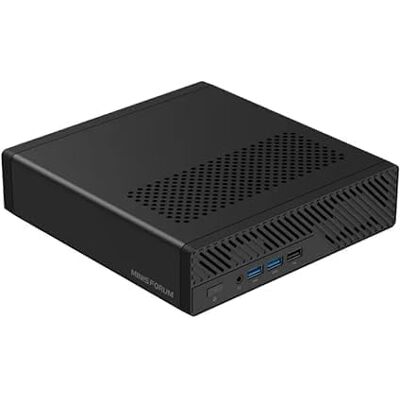 MINISFORUM MS-A2 Mini PC, AMD Ryzen 9 9955HX (16 núcleos/32 fios, até 5,4 GHz), 64 GB DDR5, SSD de 2 TB, PCIe x16, HDMI, 2 × USB-C 8K a 60 Hz, 2 × SFP + 1 160 1 1 0G/2 × LAN 2,5 G, 3 × SSD M.2 MINISFORUM MS-A2 Mini PC, AMD Ryzen 9 9955HX (16 núcleos/32 fios, até 5,4 GHz), 64 GB DDR5, SSD de 2 TB, PCIe x16, HDMI, 2 × USB-C 8K a 60 Hz, 2 × SFP + 1 160 1 1 0G/2 × LAN 2,5 G, 3 × SSD M.2