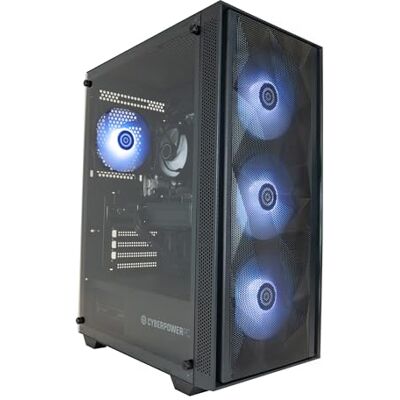 CYBERPOWERPC Wyvern PC Gaming AMD Ryzen 5 4500, Nvidia RTX 3050, 16GB RAM, 500GB NVMe SSD, 650W 80+ PSU, Wi-Fi, Windows 11, Sylph RGB CYBERPOWERPC Wyvern PC Gaming AMD Ryzen 5 4500, Nvidia RTX 3050, 16GB RAM, 500GB NVMe SSD, 650W 80+ PSU, Wi-Fi, Windows 11, Sylph RGB