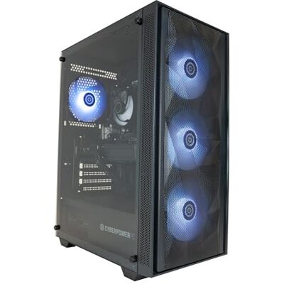 CYBERPOWERPC Wyvern PC Gaming Intel Core i5-12400F, Nvidia RTX 3050, 16GB RAM, 500GB SSD NVMe, 650W 80+ PSU, Wi-Fi, Windows 11, Sylph RGB CYBERPOWERPC Wyvern PC Gaming Intel Core i5-12400F, Nvidia RTX 3050, 16GB RAM, 500GB SSD NVMe, 650W 80+ PSU, Wi-Fi, Windows 11, Sylph RGB