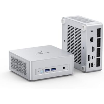 MINISFORUM Mini PC UM870 Slim, CPU AMD Ryzen 7 8745H 8C/16T até 4,9 GHz/AMD Radeon 780M, 32 GB DDR5 até 96 GB/1 TB PCIe4,0 SSD, HDMI/USB4/DP, 2,5 G, RJ45, Wi, Wi, Wi45 Fi6e, BT5.3, USB3.2, USB2.0 MINISFORUM Mini PC UM870 Slim, CPU AMD Ryzen 7 8745H 8C/16T até 4,9 GHz/AMD Radeon 780M, 32 GB DDR5 até 96 GB/1 TB PCIe4,0 SSD, HDMI/USB4/DP, 2,5 G, RJ45, Wi, Wi, Wi45 Fi6e, BT5.3, USB3.2, USB2.0