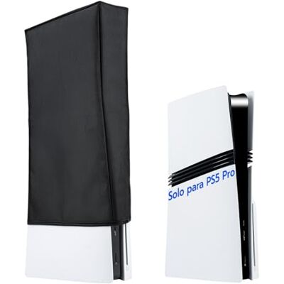 Wigearss Capa contra pó protetor cobertura antipoeira para PS5 Pro consola (Não para PS5/PS5 Slim) Wigearss Capa contra pó protetor cobertura antipoeira para PS5 Pro consola (Não para PS5/PS5 Slim)