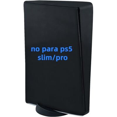 Tolesum Capa protetora para PS5, capa antipoeira para PS5 edição digital / consolas ultra HD não para PS-5 Slim/Pro- preto Tolesum Capa protetora para PS5, capa antipoeira para PS5 edição digital / consolas ultra HD não para PS-5 Slim/Pro- preto
