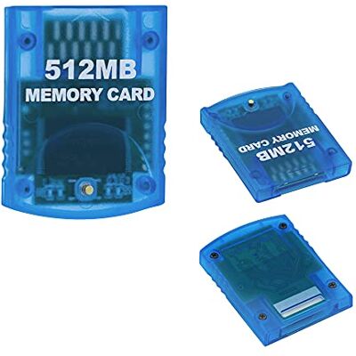 Tolesum Cartão de memória de 512 MB (8192 blocos), compatível com a consola Wii Game Cube NGC GC Tolesum Cartão de memória de 512 MB (8192 blocos), compatível com a consola Wii Game Cube NGC GC