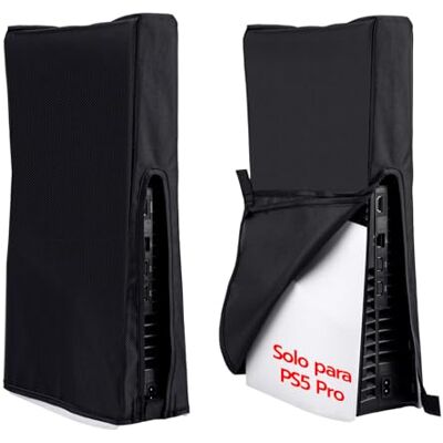 Tolesum PS5 Pro Capa protetora anti-riscos / impermeável para consola PlayStation 5 Pro preto (não para PS5/PS5 Slim) Tolesum PS5 Pro Capa protetora anti-riscos / impermeável para consola PlayStation 5 Pro preto (não para PS5/PS5 Slim)