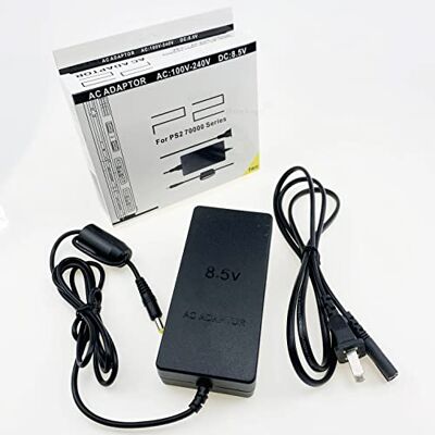 Retrogame Fonte de alimentação de substituição para Sony Playstation 2, PS2 Slim SCPH-7xxxx Retrogame Fonte de alimentação de substituição para Sony Playstation 2, PS2 Slim SCPH-7xxxx