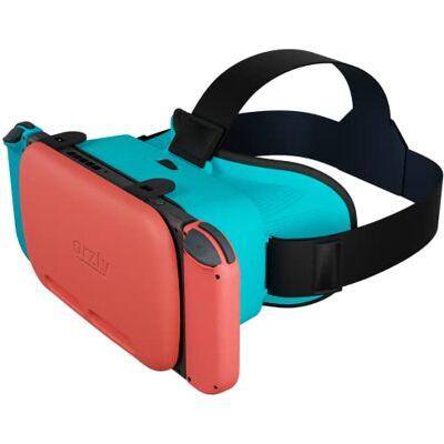 Orzly Auriculares de Realidade Virtual projetados para Nintendo Switch e Nintendo Switch OLED com Lente Ajustável para uma Experiência de Jogo de Realidade Virtual e Compatível com Labo VR Edição Orzly Auriculares de Realidade Virtual projetados para Nintendo Switch e Nintendo Switch OLED com Lente Ajustável para uma Experiência de Jogo de Realidade Virtual e Compatível com Labo VR Edição