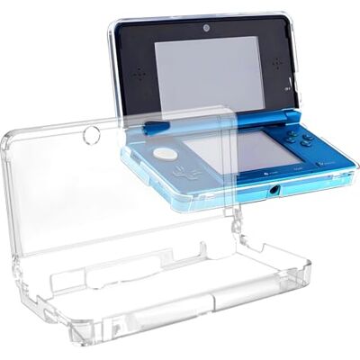 OSTENT Capa de vidro de pele transparente capa para Nintendo 3DS OSTENT Capa de vidro de pele transparente capa para Nintendo 3DS