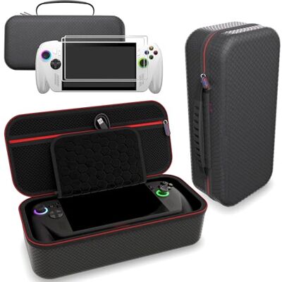 Digicharge Estojo de transporte para Rog Xbox Ally/Ally X e acessórios, 2 x protetores de ecrã, capa de transporte rígida, para (2025) X Box consola, função de suporte Digicharge Estojo de transporte para Rog Xbox Ally/Ally X e acessórios, 2 x protetores de ecrã, capa de transporte rígida, para (2025) X Box consola, função de suporte