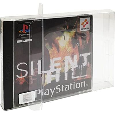 Link-e : 10 x estojo protetor de plástico para caixa de jogo compatível com consola Sony PlayStation 1 PS1 Link-e : 10 x estojo protetor de plástico para caixa de jogo compatível com consola Sony PlayStation 1 PS1