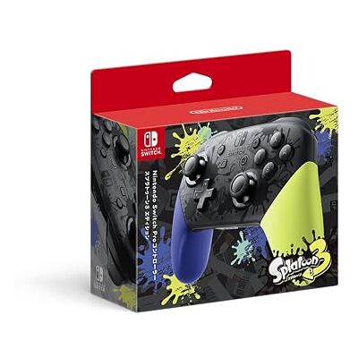 Nintendo Oficial Switch: Pro Controller Edição Splatoon 3 (JP) (Switch) Nintendo Oficial Switch: Pro Controller Edição Splatoon 3 (JP) (Switch)