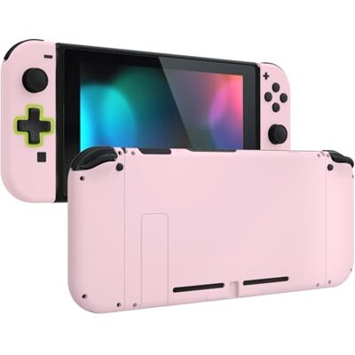eXtremeRate Dpad Versão capa para Nintendo Switch Shell acessórios capa traseira para consola de Switch placa capa Joycon Cover com botões para Nintendo Switch Joycons(rosa) eXtremeRate Dpad Versão capa para Nintendo Switch Shell acessórios capa traseira para consola de Switch placa capa Joycon Cover com botões para Nintendo Switch Joycons(rosa)