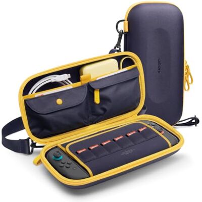 Spigen Capa Nano Pop Pro compatível com Nintendo Switch 2 2025 Blueberry Navy Spigen Capa Nano Pop Pro compatível com Nintendo Switch 2 2025 Blueberry Navy