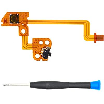 MMOBIEL Cable flexible de cinta de botón L compatible con el mando Joy-Con de la Nintendo Switch. Incluye destornillador de tres puntas MMOBIEL Cable flexible de cinta de botón L compatible con el mando Joy-Con de la Nintendo Switch. Incluye destornillador de tres puntas