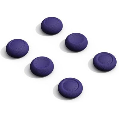 SAVAGE RAVEN by Skull & Co. Skin, CQC Thumb Grip Set Joystick Cap Analog Stick Cap for Nintendo Switch 2 Joy-con Controller Galactic Purple, 3 pares (6 peças) SAVAGE RAVEN by Skull & Co. Skin, CQC Thumb Grip Set Joystick Cap Analog Stick Cap for Nintendo Switch 2 Joy-con Controller Galactic Purple, 3 pares (6 peças)