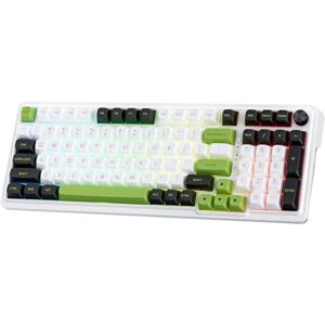 Redragon K686 Pro 98 Teclas teclado mecânico gaming RGB sem fios de 3 Modos com Controlo de botão dedicado Hot-Swap e 5 Camadas de Amortecimento de Ruído, Layout EUA Redragon K686 Pro 98 Teclas teclado mecânico gaming RGB sem fios de 3 Modos com Controlo de botão dedicado Hot-Swap e 5 Camadas de Amortecimento de Ruído, Layout EUA