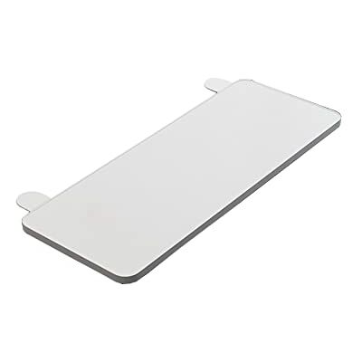 SANGOGO Bandeja de extensão de secretária, bandeja extensora de secretária ergonómica, bandeja dobrável para gaveta de teclado, gaveta para teclado, braçadeira sem perfuração (branco, 52 cm * 25 cm) SANGOGO Bandeja de extensão de secretária, bandeja extensora de secretária ergonómica, bandeja dobrável para gaveta de teclado, gaveta para teclado, braçadeira sem perfuração (branco, 52 cm * 25 cm)