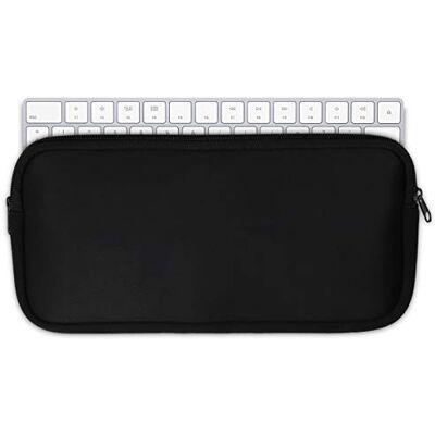 kwmobile Capa para teclado compatível com Apple Magic Keyboard estojo de neoprene com fecho de correr preto kwmobile Capa para teclado compatível com Apple Magic Keyboard estojo de neoprene com fecho de correr preto