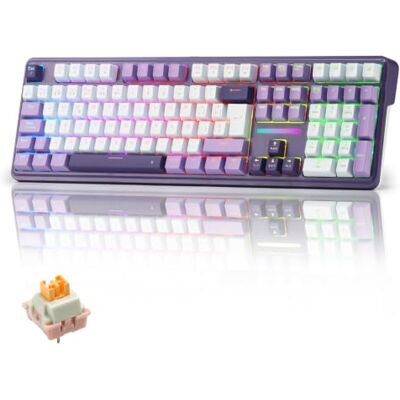 Redragon K745 Pro Teclado mecânico Gaming Tri modo Hot Swap QWERTY ES Estrutura Gasket 5 camadas amortecimento teclas PBT translúcidas 4 teclas rápidas anti-Ghosting RGB pulso suave Redragon K745 Pro Teclado mecânico Gaming Tri modo Hot Swap QWERTY ES Estrutura Gasket 5 camadas amortecimento teclas PBT translúcidas 4 teclas rápidas anti-Ghosting RGB pulso suave