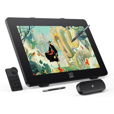 XP-Pen XPPen Artist Pro 24 Gen2 165Hz Tablet gráfico com ecrã 2,5 K Tablet desenho digital profissional com 2 lápis de 16 K níveis de pressão, 99% sRGB com suporte ajustável e mini teclado XP-Pen XPPen Artist Pro 24 Gen2 165Hz Tablet gráfico com ecrã 2,5 K Tablet desenho digital profissional com 2 lápis de 16 K níveis de pressão, 99% sRGB com suporte ajustável e mini teclado