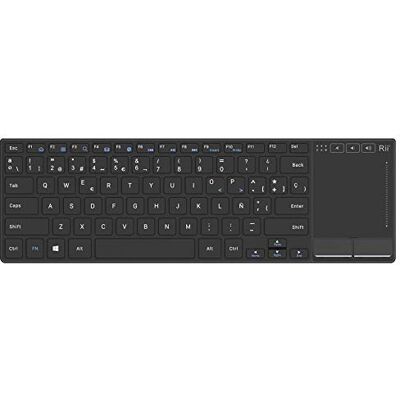 Rii K22 Mini teclado sem fio, 2 modos de conectividade, teclado multimédia, cobertura de liga de alumínio e bateria Ion-Lite para PC, portátil, Raspberry Pi2/Pi3, Smart TV, Android Box Rii K22 Mini teclado sem fio, 2 modos de conectividade, teclado multimédia, cobertura de liga de alumínio e bateria Ion-Lite para PC, portátil, Raspberry Pi2/Pi3, Smart TV, Android Box