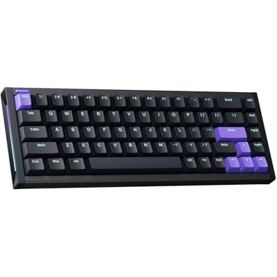 nuphy X BH65 Teclado para jogos de alumínio 68 teclas RGB disparador rápido com cabo personalizado efeito Hall teclas PBT, ponto de controlo nuphy X BH65 Teclado para jogos de alumínio 68 teclas RGB disparador rápido com cabo personalizado efeito Hall teclas PBT, ponto de controlo