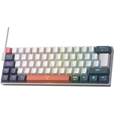 Redragon K617 HE Teclado Gaming RGB 8000Hz com Cabo Teclado Mecânico 60% com Interruptores Magnéticos, Ajuste de Ação, Troca a Quente, Compatível com PC, Cabo USB-C, QWERTY Espanhol Redragon K617 HE Teclado Gaming RGB 8000Hz com Cabo Teclado Mecânico 60% com Interruptores Magnéticos, Ajuste de Ação, Troca a Quente, Compatível com PC, Cabo USB-C, QWERTY Espanhol