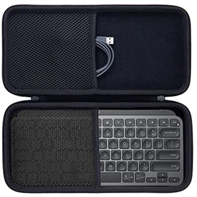 Aenllosi Estojo rígido de transporte para Logitech MX Keys mini teclado iluminado sem fios minimalista, apenas estojo Aenllosi Estojo rígido de transporte para Logitech MX Keys mini teclado iluminado sem fios minimalista, apenas estojo