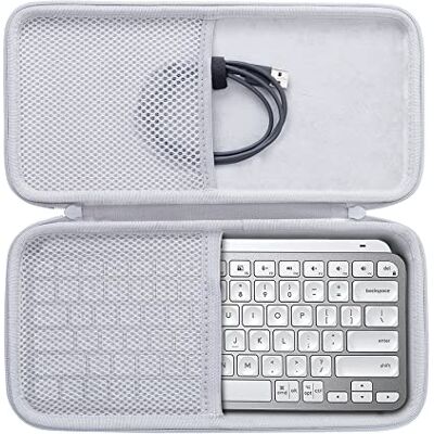 Aenllosi Estojo rígido de transporte para Logitech MX Keys mini teclado iluminado sem fios minimalista, apenas estojo Aenllosi Estojo rígido de transporte para Logitech MX Keys mini teclado iluminado sem fios minimalista, apenas estojo