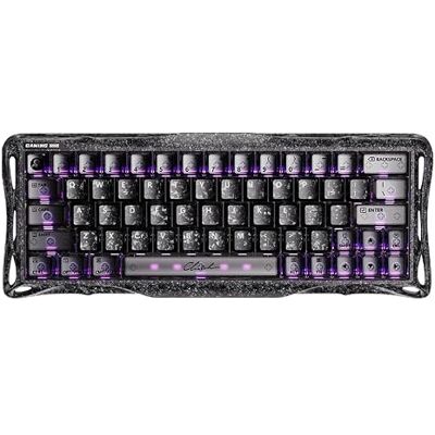 GravaStar Mercury V60 Pro Teclado Gaming Hall Effect Teclado Rapid Trigger com 8000 Hz, interruptores magnéticos, Snap Tap, alumínio CNC, RGB, para FPS, CS2, PC/Mac GravaStar Mercury V60 Pro Teclado Gaming Hall Effect Teclado Rapid Trigger com 8000 Hz, interruptores magnéticos, Snap Tap, alumínio CNC, RGB, para FPS, CS2, PC/Mac