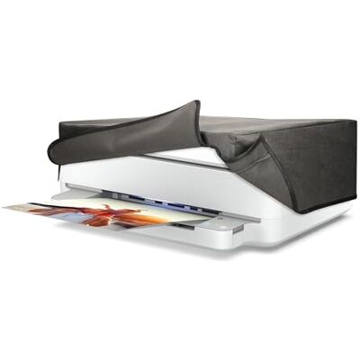 kwmobile Capa compatível com HP Envy 6020e / Envy 6055e capa anti-pó de impressora forro protetor cinzento escuro kwmobile Capa compatível com HP Envy 6020e / Envy 6055e capa anti-pó de impressora forro protetor cinzento escuro