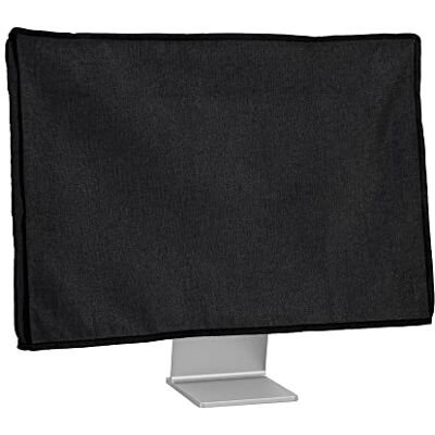 kwmobile Capa compatível com monitor de 20-22" protetor anti-poeira e anti-impressões digitais para monitor preto kwmobile Capa compatível com monitor de 20-22" protetor anti-poeira e anti-impressões digitais para monitor preto