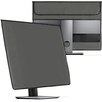 kwmobile Capa compatível com monitor de 27-28" protetor 3em 1 para monitor teclado e rato cinzento escuro kwmobile Capa compatível com monitor de 27-28" protetor 3em 1 para monitor teclado e rato cinzento escuro
