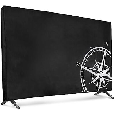 kwmobile Capa para monitor de 40" TV capa protetora para interior, agulha magnética kwmobile Capa para monitor de 40" TV capa protetora para interior, agulha magnética