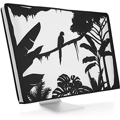 kwmobile Capa compatível com Monitor de 24-26" Capa Protetora Têxtil para Ecrã Selva Exótica kwmobile Capa compatível com Monitor de 24-26" Capa Protetora Têxtil para Ecrã Selva Exótica