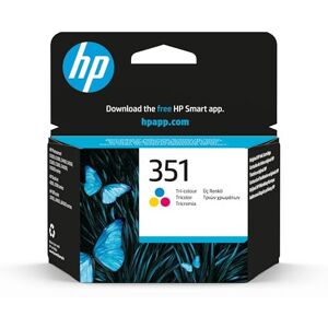 HP 351 , Tricolor, cartucho de tinta original, compatível com impressoras a jato de tinta Deskjet D4260, D4300, Photosmart C5280, C4200, Officejet J5780, J5730 HP 351 , Tricolor, cartucho de tinta original, compatível com impressoras a jato de tinta Deskjet D4260, D4300, Photosmart C5280, C4200, Officejet J5780, J5730