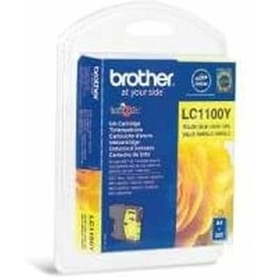 Brother LC1100YBP Cartucho de tinta amarelo em blister (duração estimada: até 325 páginas de acordo com ISO/IEC 24711) Brother LC1100YBP Cartucho de tinta amarelo em blister (duração estimada: até 325 páginas de acordo com ISO/IEC 24711)