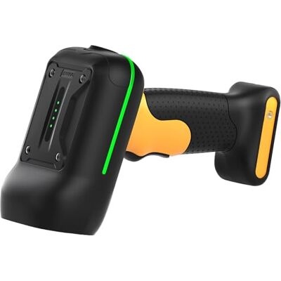 Inateck Scanner de código de barras industrial com Bluetooth, scanner 1D sem fios com IP67 à prova de água e pó, scanner de mão sem fios com App e SDK, BCST-61 Inateck Scanner de código de barras industrial com Bluetooth, scanner 1D sem fios com IP67 à prova de água e pó, scanner de mão sem fios com App e SDK, BCST-61