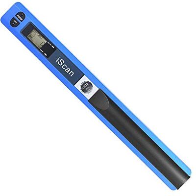 ECOiNVA Para iScan Wand scanner portátil de documentos A4, 900DPI scanner USB scanner móvel scanner (azul) ECOiNVA Para iScan Wand scanner portátil de documentos A4, 900DPI scanner USB scanner móvel scanner (azul)