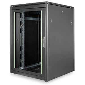 Digitus Armário de rede 19 polegadas 22U 80 x 80 cm série única capacidade de carga 800 kg profundidade útil 743 mm preto Digitus Armário de rede 19 polegadas 22U 80 x 80 cm série única capacidade de carga 800 kg profundidade útil 743 mm preto
