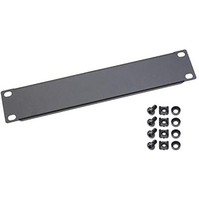 HMF 63370-02 Capa cega para armário de servidores 10" 1U Preto HMF 63370-02 Capa cega para armário de servidores 10" 1U Preto