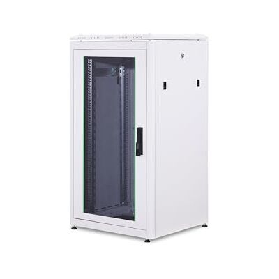 Digitus Armário de rede de 19 polegadas 22 U 60 x 60 cm, série única, carga máxima 800 kg, profundidade útil 543 mm cinzento Digitus Armário de rede de 19 polegadas 22 U 60 x 60 cm, série única, carga máxima 800 kg, profundidade útil 543 mm cinzento
