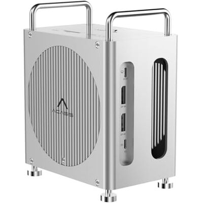 Acasis Estação de trabalho Dock 11 em 1 para Mac Mini M4 e M4 Pro de 40 Gbps com capa dupla Bay para SSD NVMe, estação de acoplamento com DP 4K60Hz, 3X USB-A 10G, PD 30W, SSD duplo (prateado) Acasis Estação de trabalho Dock 11 em 1 para Mac Mini M4 e M4 Pro de 40 Gbps com capa dupla Bay para SSD NVMe, estação de acoplamento com DP 4K60Hz, 3X USB-A 10G, PD 30W, SSD duplo (prateado)