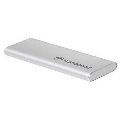 Transcend SSD portátil ESD240C 240GB, 520 MB/s, alumínio prateado, USB-C Disco rígido externo de estado sólido USB 3,2 Gen 2, fino e de bolso para MacBook, iPad e Mac. Transcend SSD portátil ESD240C 240GB, 520 MB/s, alumínio prateado, USB-C Disco rígido externo de estado sólido USB 3,2 Gen 2, fino e de bolso para MacBook, iPad e Mac.